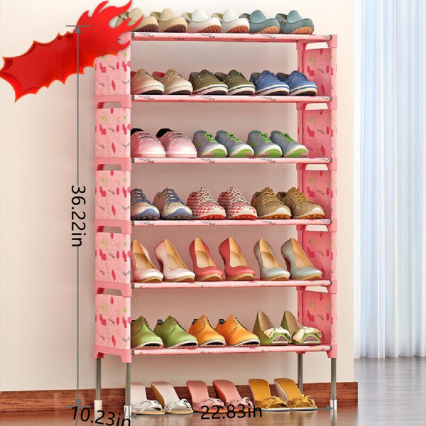 Rebrilliant 18 Pair Shoe Rack Wayfair